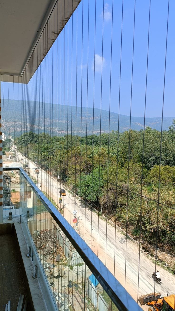 Best Invisible Grills in Peenya by Vikram Safety Nets